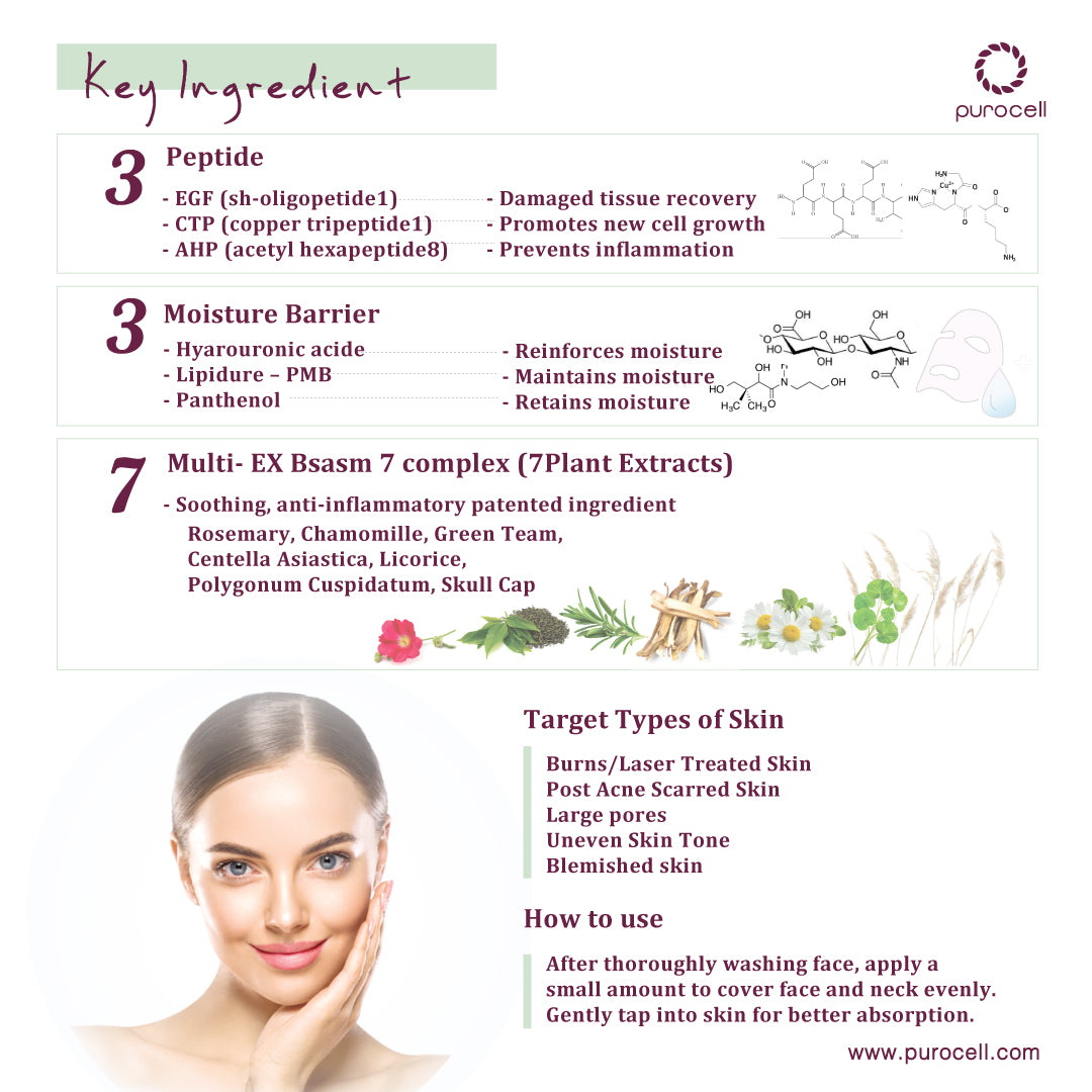 Valentine's Day Gift Set : Pure Cell Nourishing Facial Set - purocell