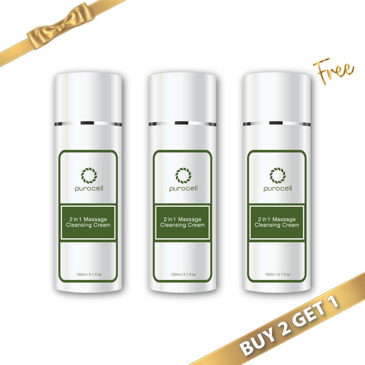 Buy 2 Get 1 Free 2 in 1 Massage Cleansing Cream