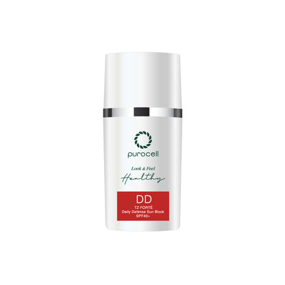 Miniature Size DD TZ FORTE Daily Defense Sunblock SPF40+ - purocell