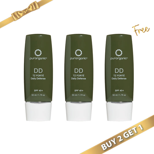 Buy 2 Get 1 Free DD TZ FORTE Daily Defense Sunblock SPF40+
