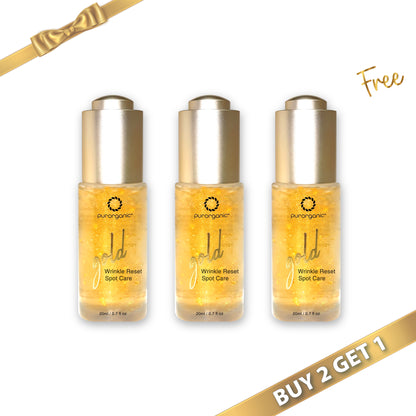 Buy 2 Get 1 Free Pure Cell Gold Wrinkle Reset Spot Care
