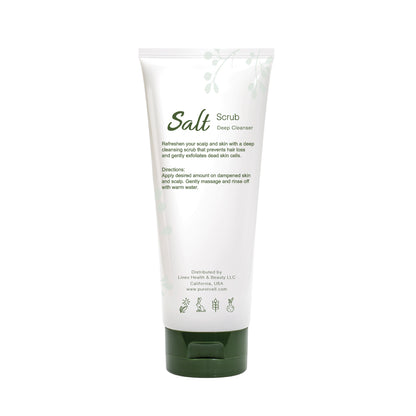 Salt Scrub Deep Cleanser for Hair, Body & Face