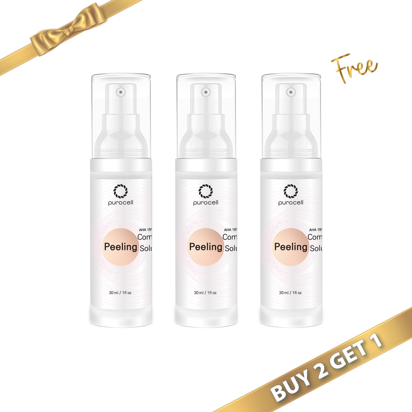 Buy 2 Get 1 Free AHA 15% + BHA Complex Peeling Solution