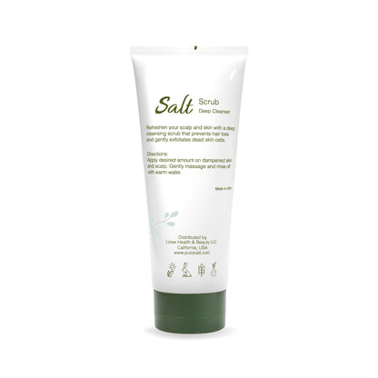 Salt Scrub Deep Cleanser for Hair, Body & Face - purocell