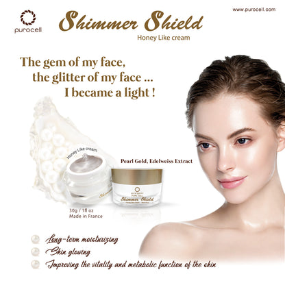 Pure Cell Shimmer Shield Cream