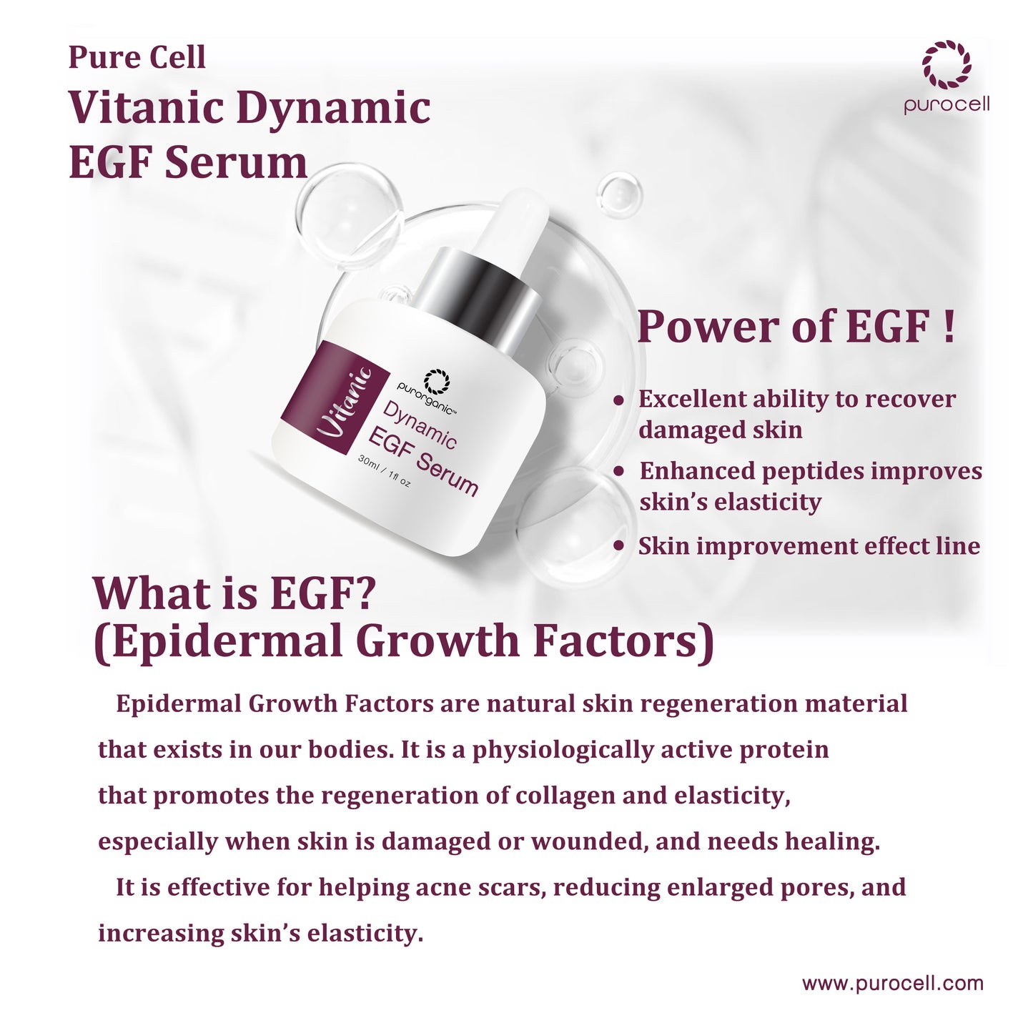 Vitanic Dynamic EGF Serum