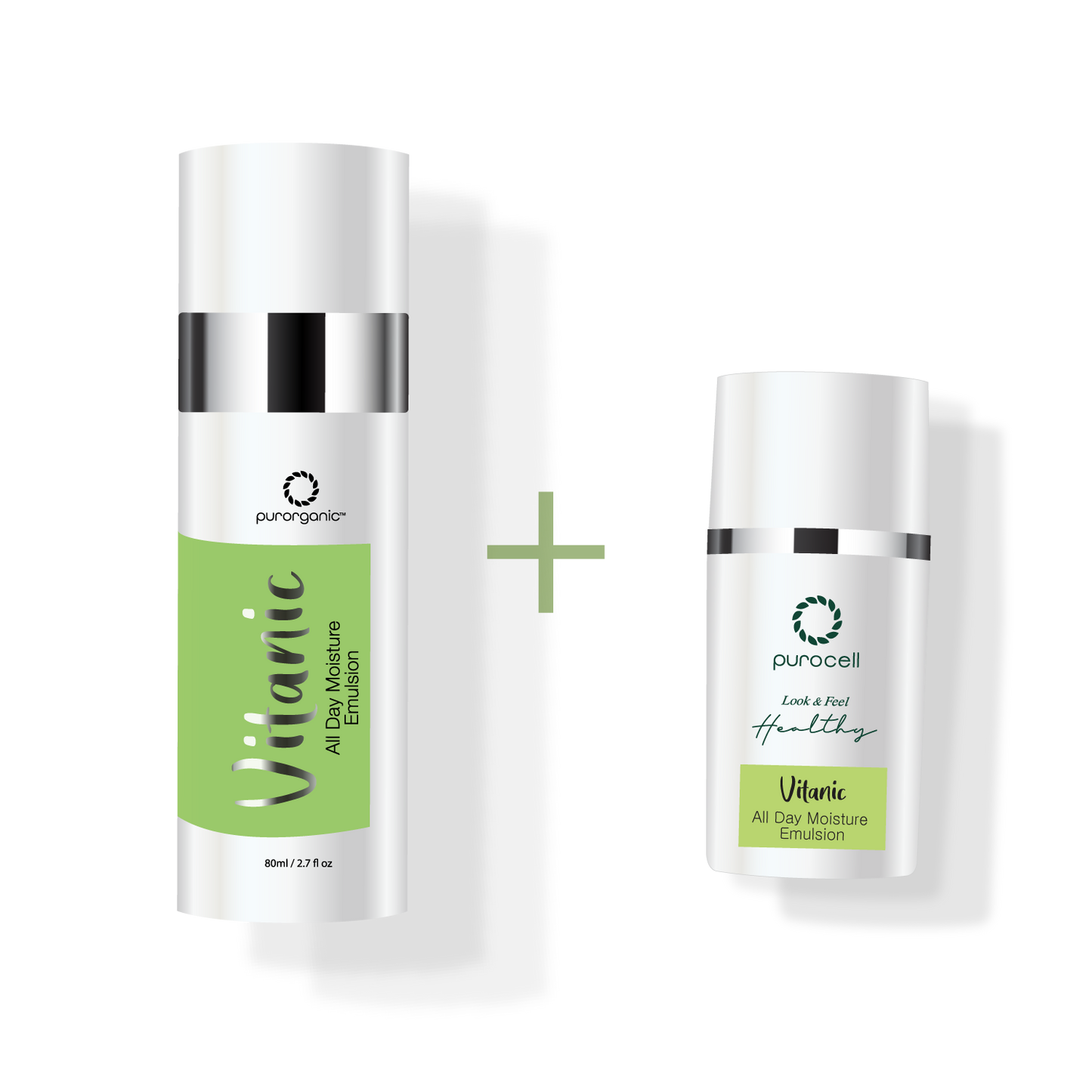 Vitanic All Day Moisture Emulsion 80ml + 15ml