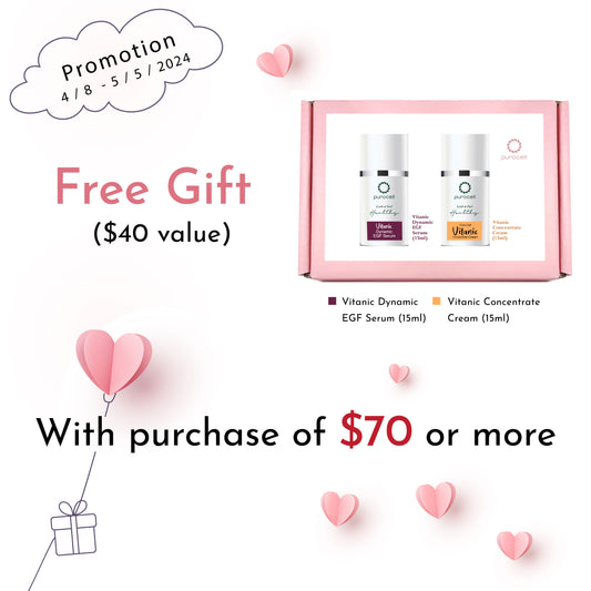 Mother's Day Complimentary Gift for Any Purchases of $70 and more