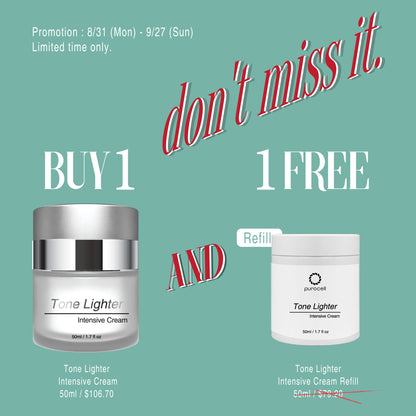 Tone Lighter Promotion - Buy one and get Free Refill!